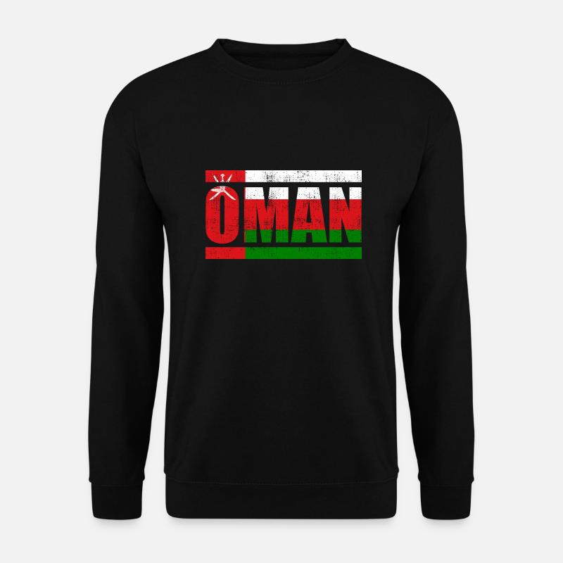 Oman - Unisex Pullover - Schwarz
