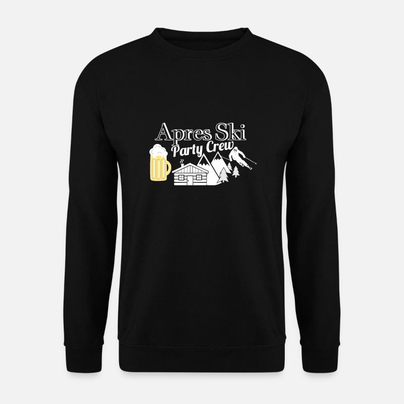 Après Ski Party Crew - Unisex Pullover - Schwarz