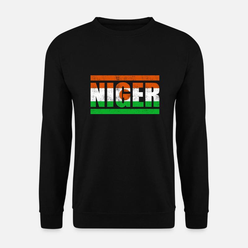 Niger - Unisex Pullover - Schwarz