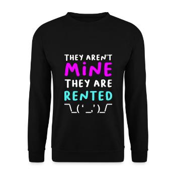 Cadeau pour la nounou - Sweat-shirt Unisexe - noir - Devant - Alina (178cm) & Michal (187cm)