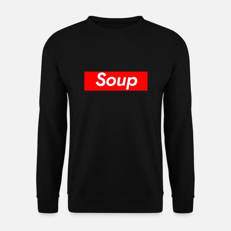 Suppe - Unisex Pullover - Schwarz