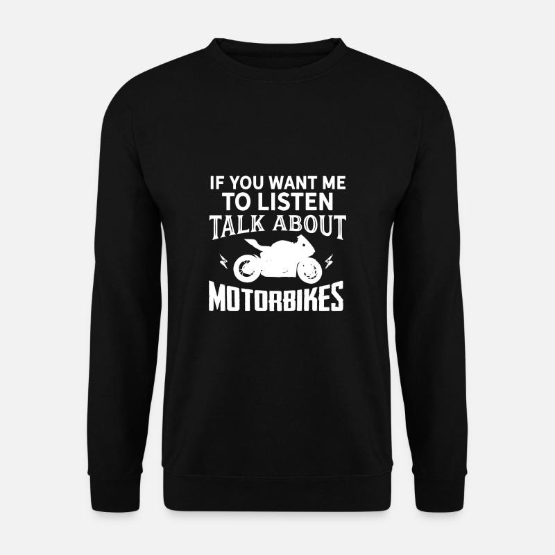 Motorbike - Unisex Pullover - Schwarz