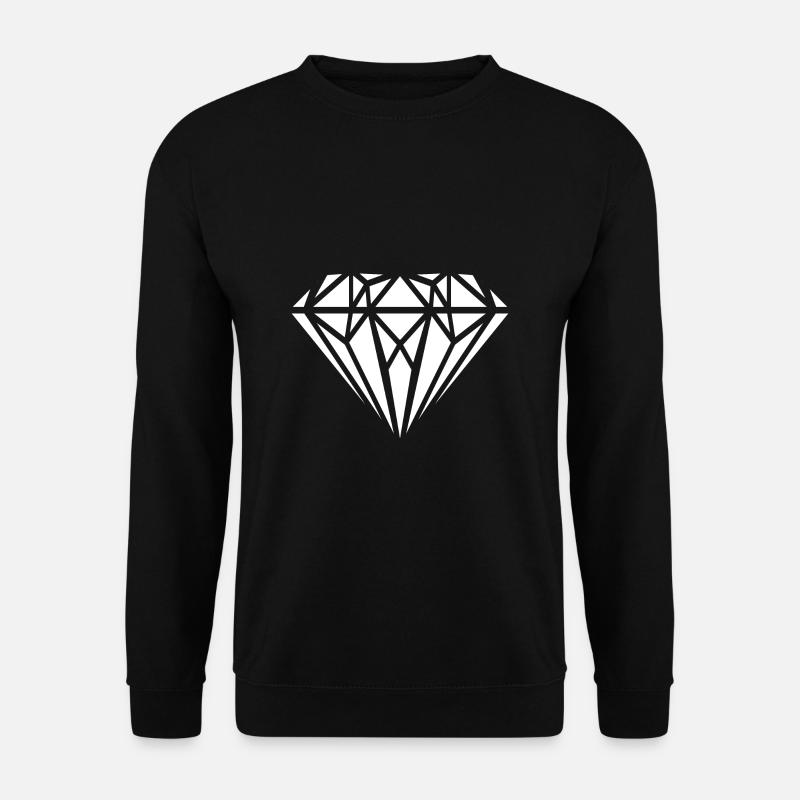 diamond - Unisex Sweatshirt - black