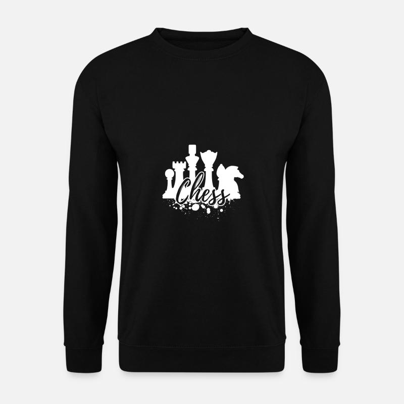 échecs - Sweat-shirt Unisexe - noir