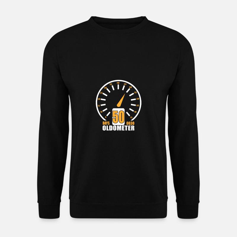Oldometer, age indicator - Unisex Sweatshirt - black