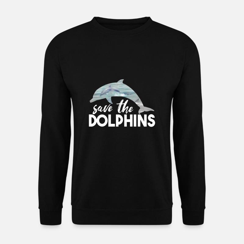 Sauvez les dolfins - Sweat-shirt Unisexe - noir
