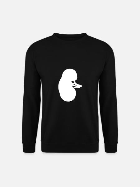 Niere - Unisex Pullover - Schwarz