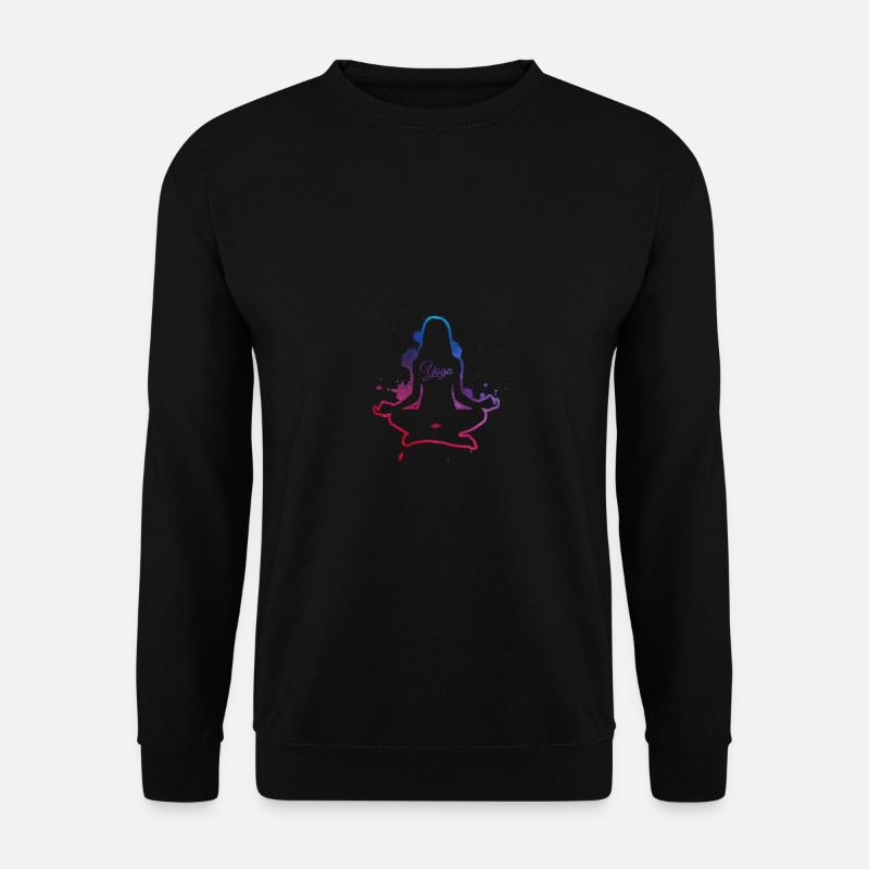 Yoga - Unisex Pullover - Schwarz