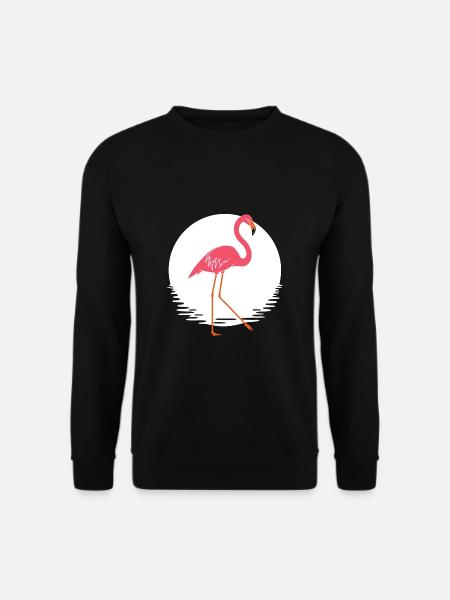 flamingo - Unisex Sweatshirt - black