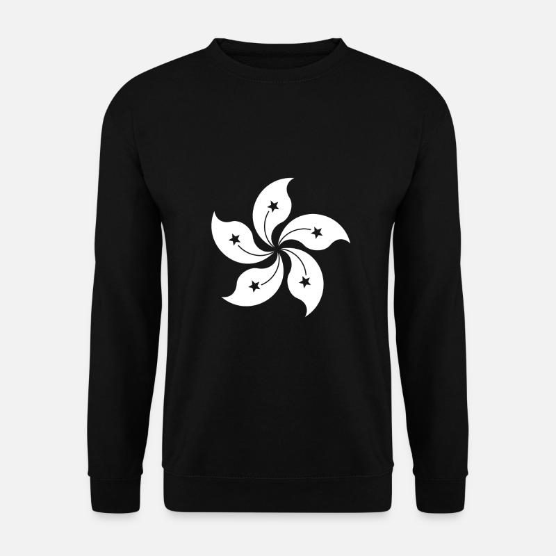 Hongkong - Unisex Pullover - Schwarz