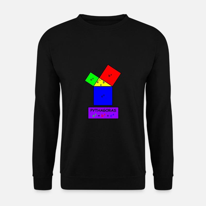 Pythagoras - Unisex Sweatshirt - black