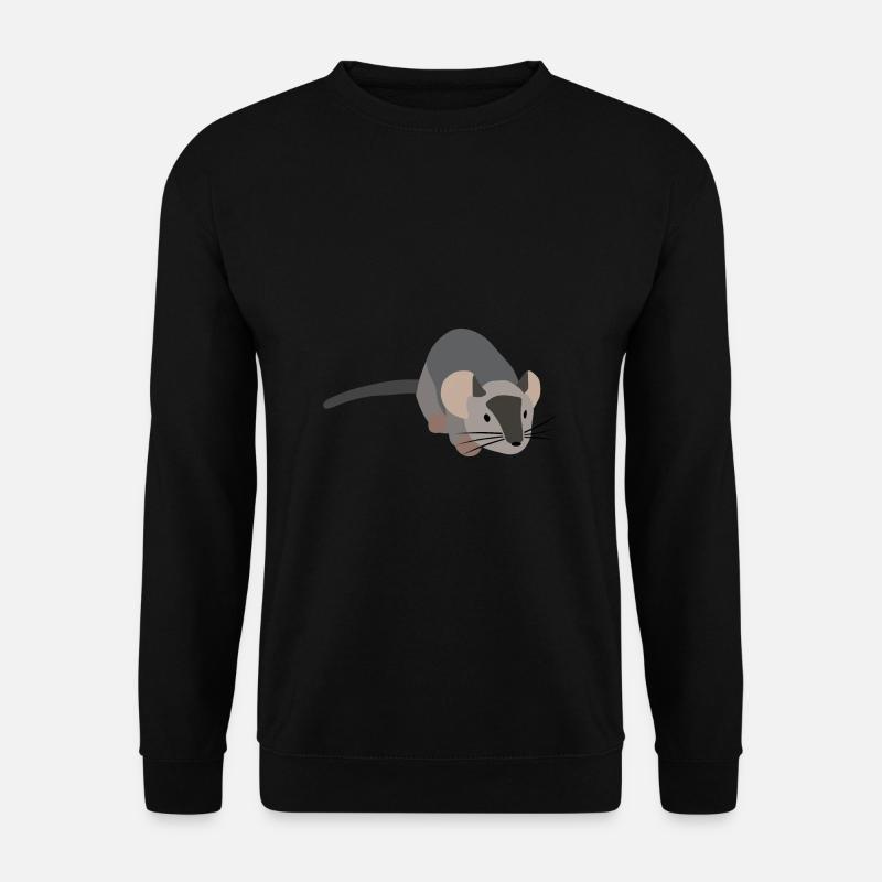 Gray mouse - Unisex Sweatshirt - black