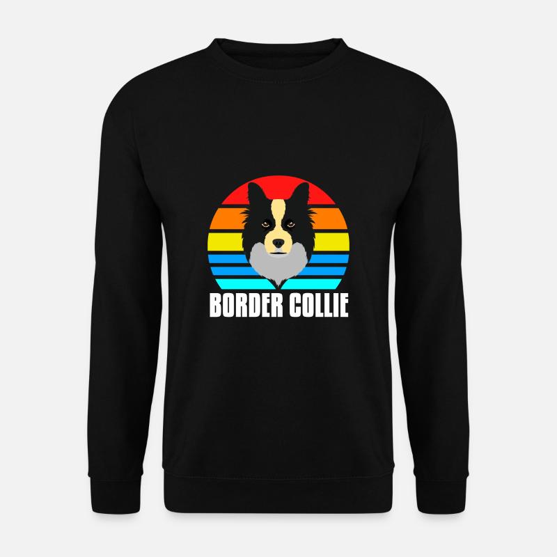 Border Collie - Unisex Pullover - Schwarz