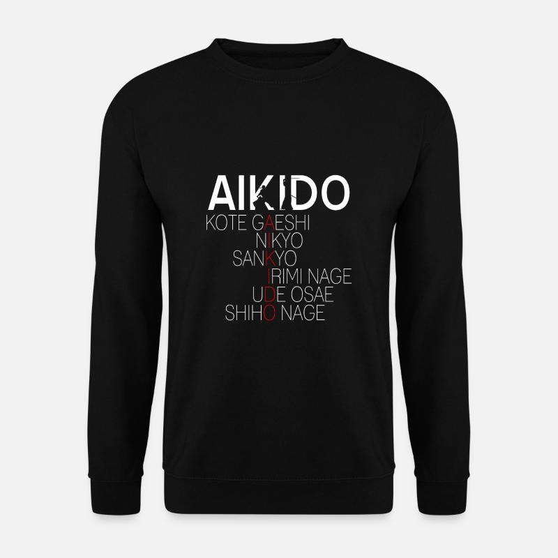 Aïkido - Sweat-shirt Unisexe - noir