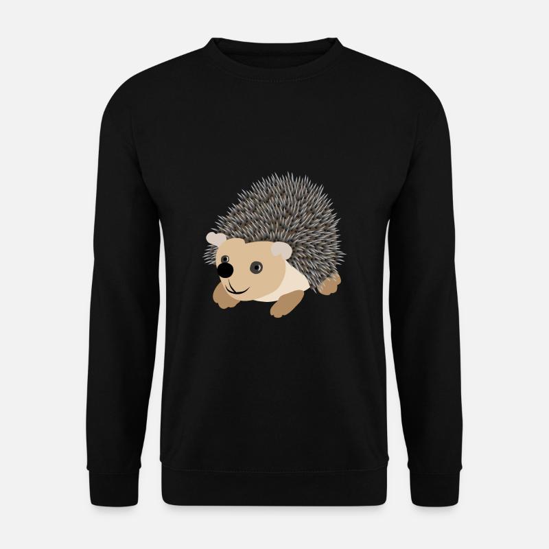 Süßer Igel - Unisex Pullover - Schwarz