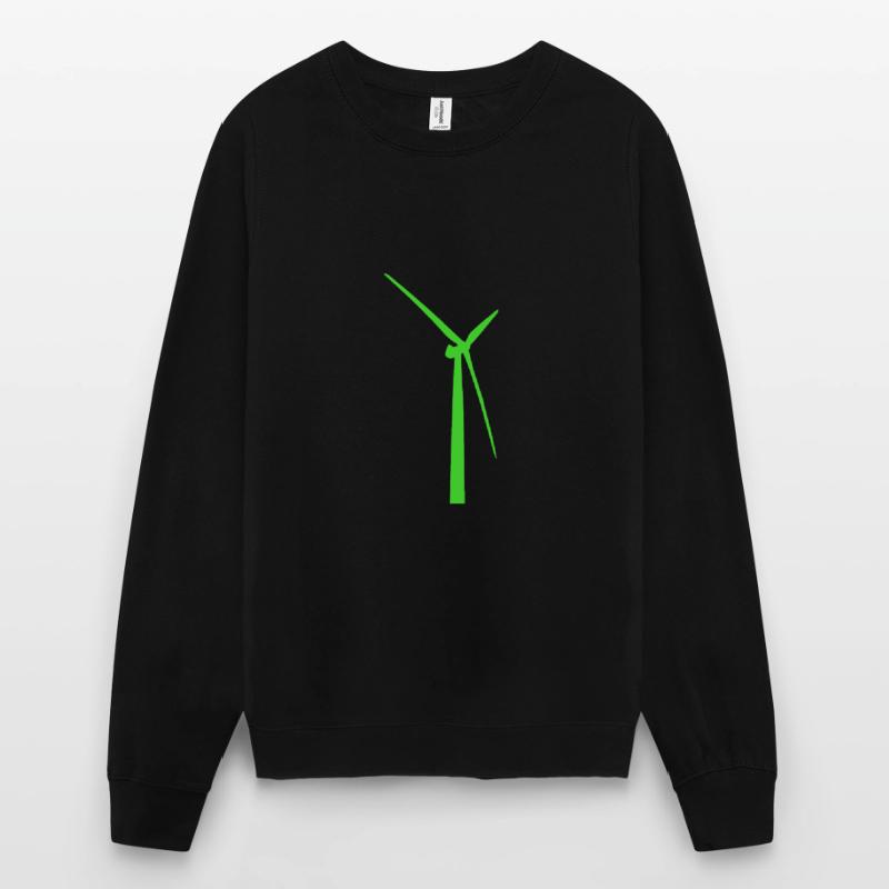 Énergie éolienne Énergie éolienne Éolienne durable Sweat-shirt Unisexe