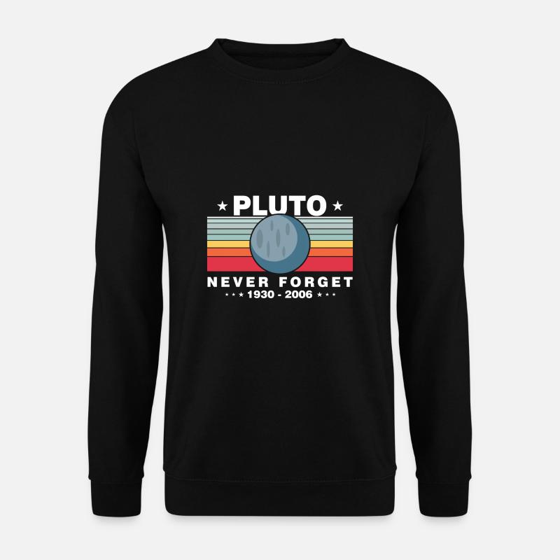 Pluto Zwerg Planet - Unisex Pullover - Schwarz