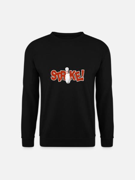 Bowling Strike - Unisex Sweatshirt - black