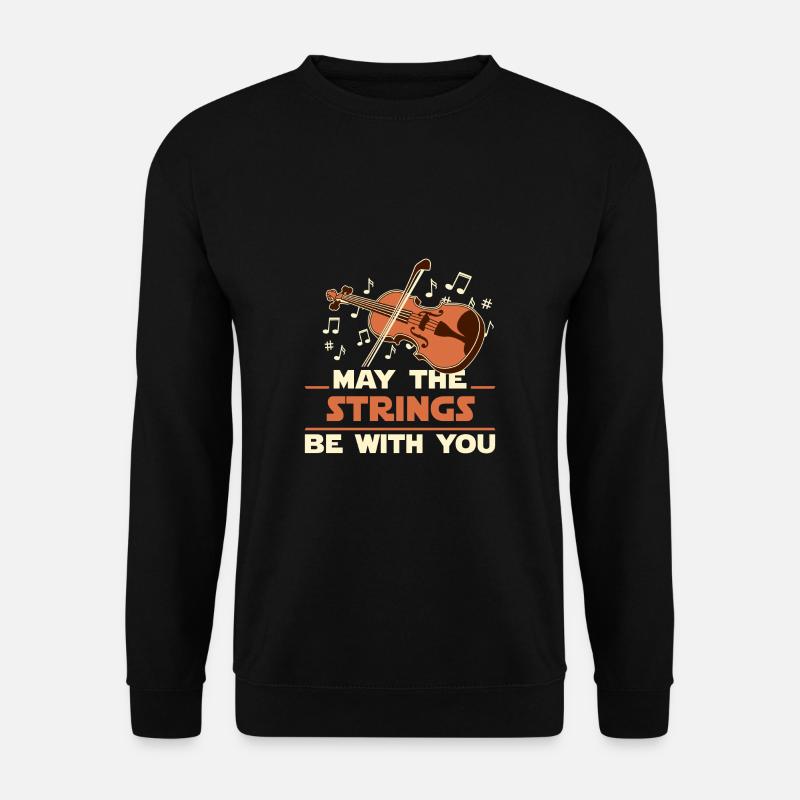 Violin fiddle player - Unisex Sweatshirt - black