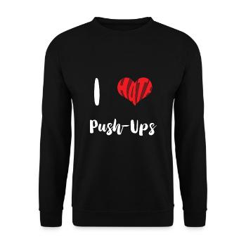 Kein Hass Abneigung Stopp Hass Anti Hass - Unisex Pullover - Schwarz - Vorne - Alina (178cm) & Michal (187cm)