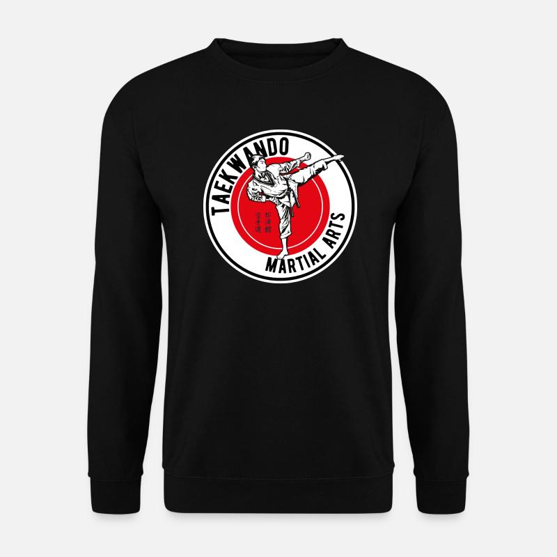 Taekwando - Unisex Pullover - Schwarz