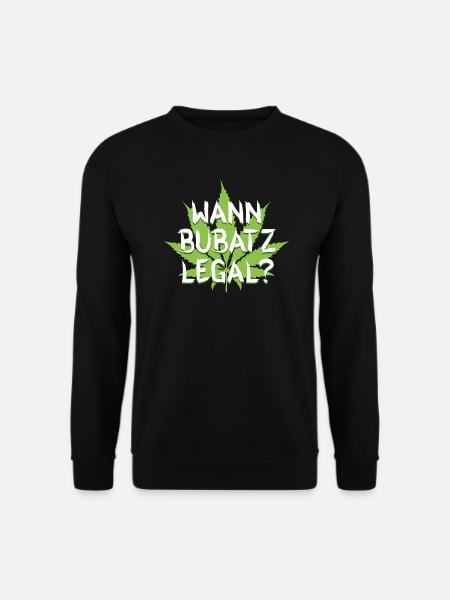 Bubatz - Unisex Pullover - Schwarz