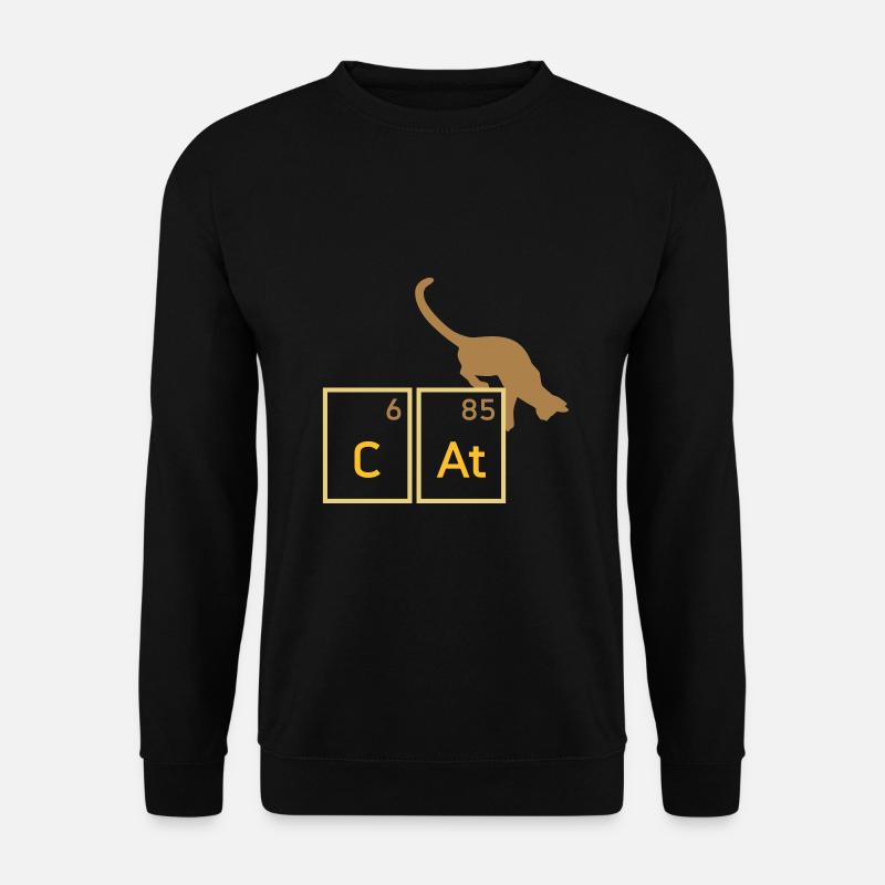 Cat (Calcium, Astatine)(Cat) - Unisex Sweatshirt - black