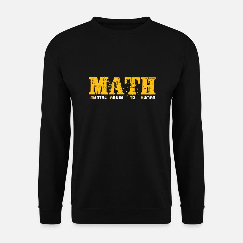 Mathe Lehrer - Unisex Pullover - Schwarz