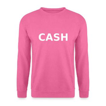 CASH T-Shirt - Unisex Pullover - Pink - Vorne