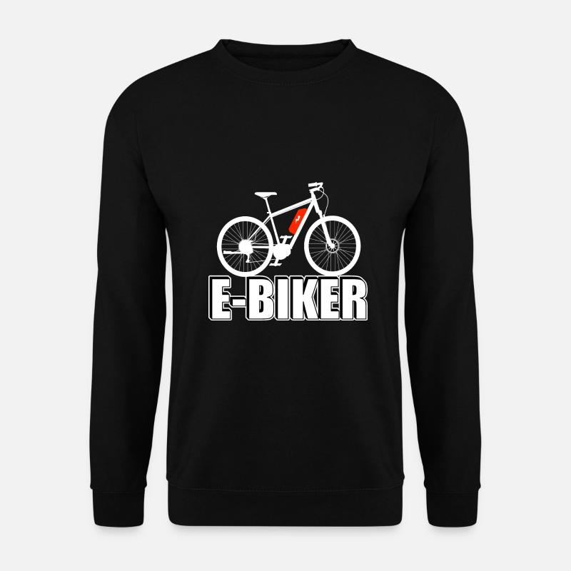 E Biker - Unisex Pullover - Schwarz