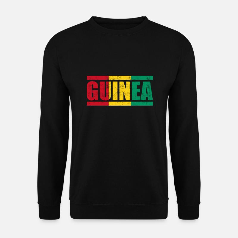 Guinea - Unisex Pullover - Schwarz