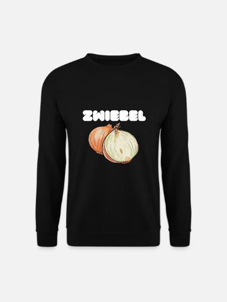Zwiebel - Unisex Pullover - Schwarz