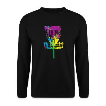 Splash Disc Golf - Unisex Pullover - Schwarz - Vorne - Alina (178cm) & Michal (187cm)