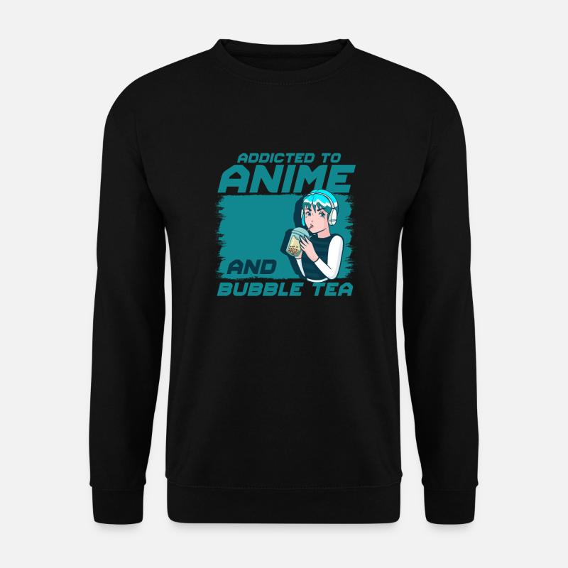 anime - Unisex Pullover - Schwarz