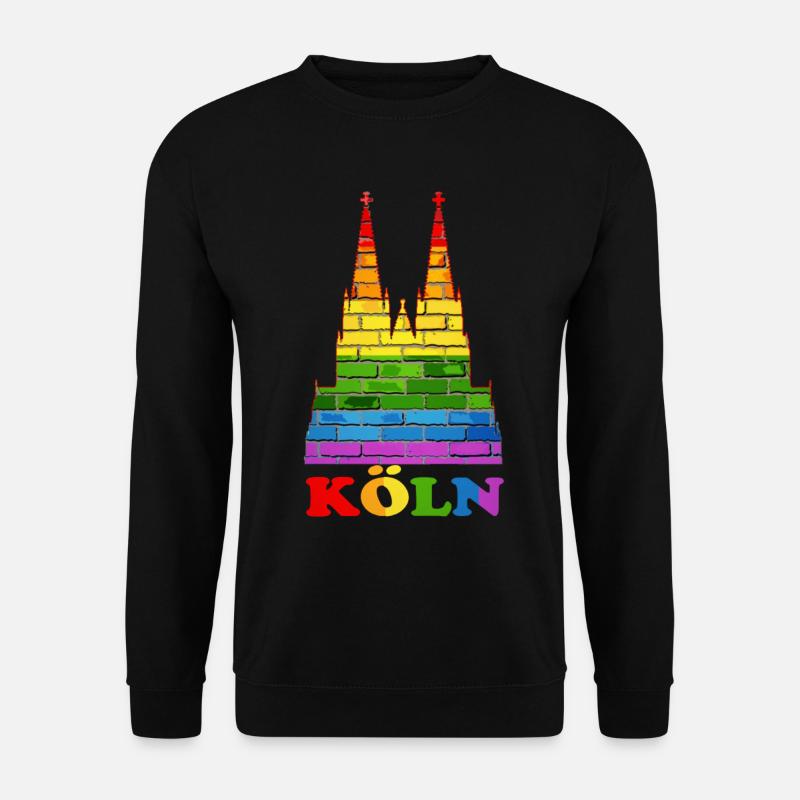LGBT Köln Gay Pride - Unisex Pullover - Schwarz