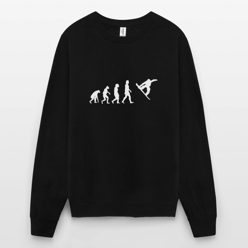 EVOLUTION SNOWBOARD Unisex Sweatshirt