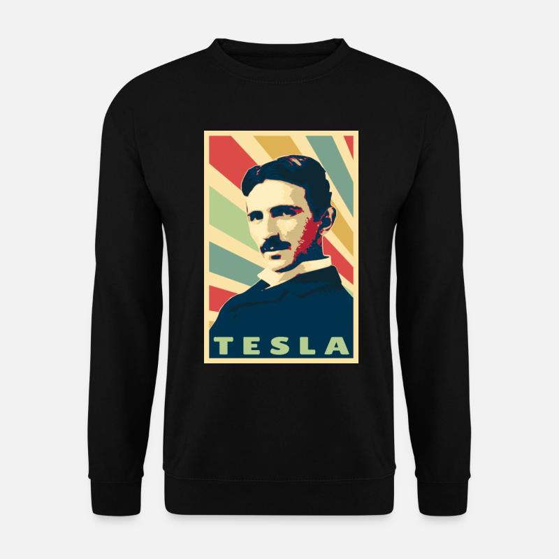 Nikola Tesla - Unisex Sweatshirt - black