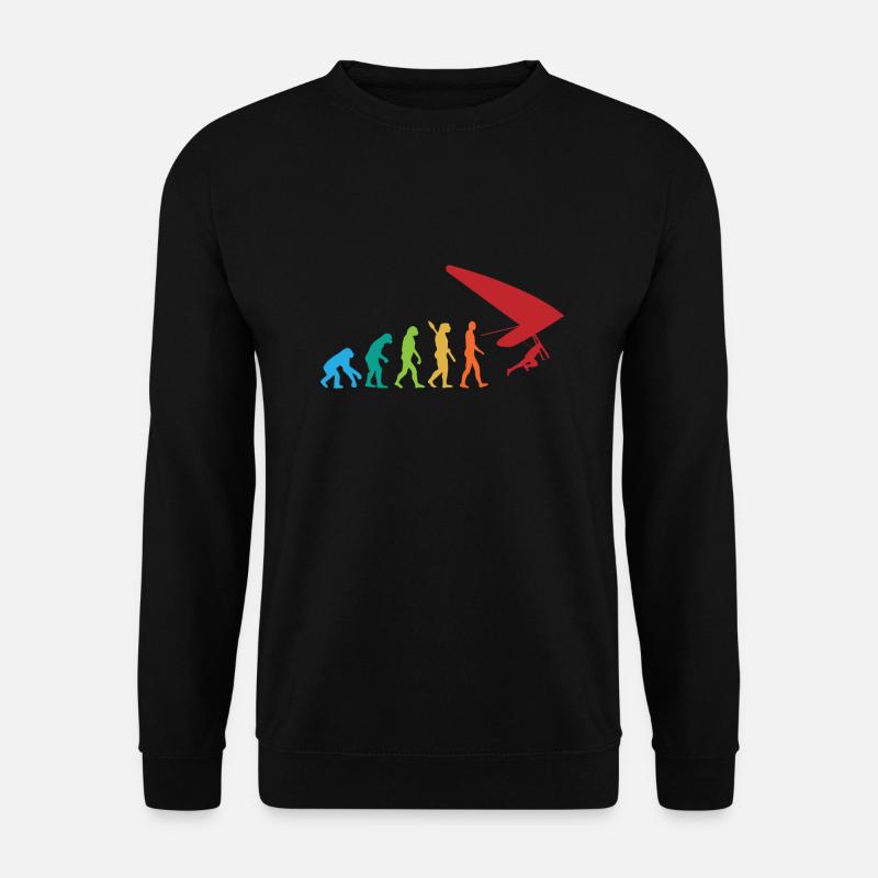 EVOLUTION HANG GLIDERS - Unisex Sweatshirt - black