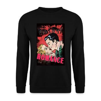 VINTAGE ROMANCE 4 By Yume Origins - Sweat-shirt Unisexe - noir - Devant - Alina (178cm) & Michal (187cm)