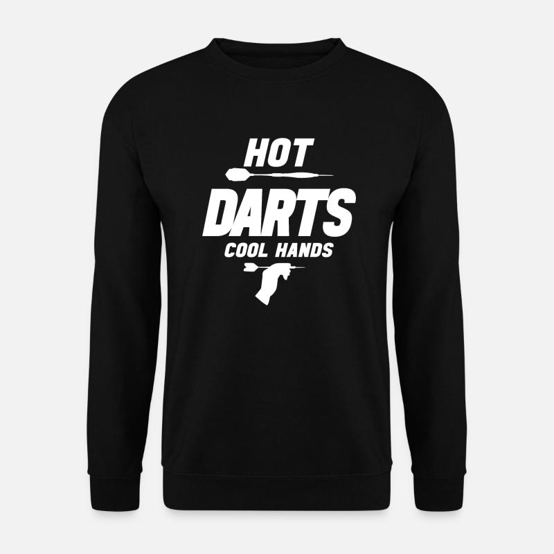 HOT DARTS COOL HANDS - Unisex Pullover - Schwarz