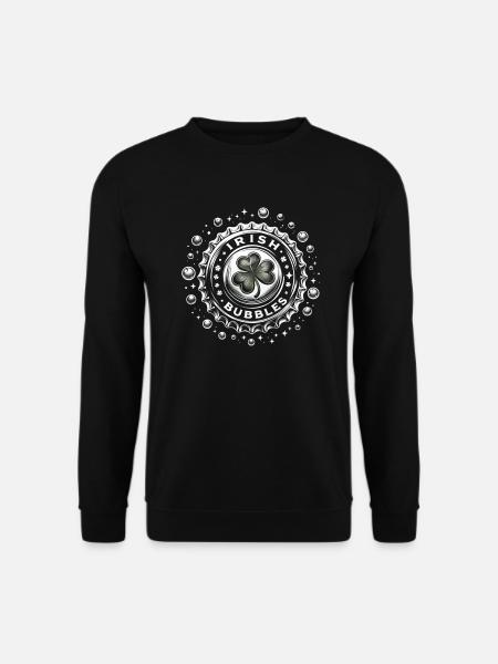 Irish Bubbles Pub Outfit - Unisex Sweatshirt - black