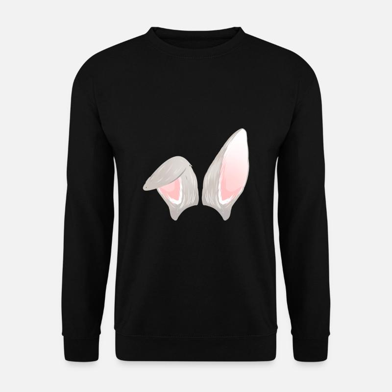 Rabbit ears - Unisex Sweatshirt - black