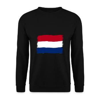 Niederlande - Unisex Pullover - Schwarz - Vorne - Alina (178cm) & Michal (187cm)