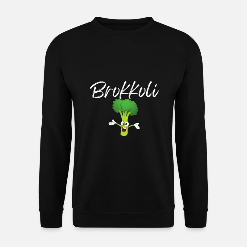 Brokkoli - Unisex Pullover - Schwarz