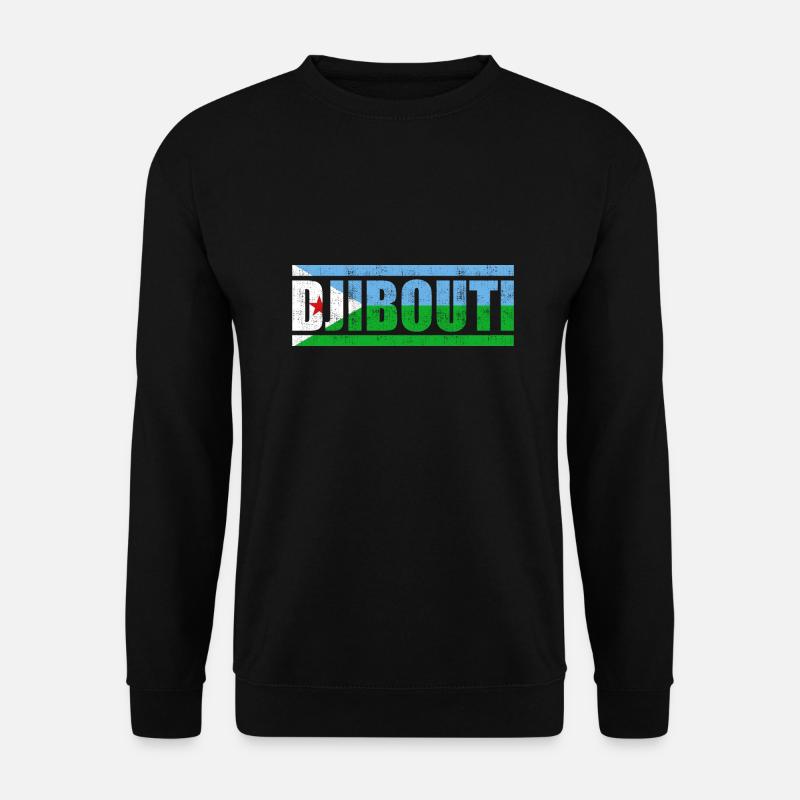 Dschibuti - Unisex Pullover - Schwarz