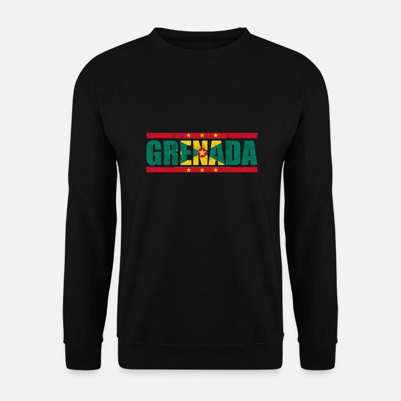 Grenada - Unisex Pullover - Schwarz