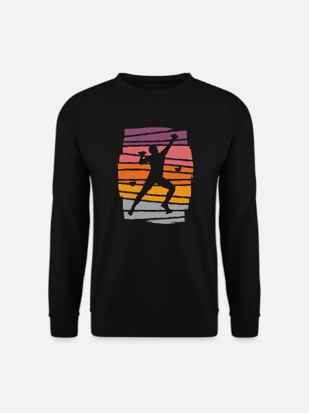 Bouldern Bergsteiger Boulder Klettern - Unisex Pullover - Schwarz