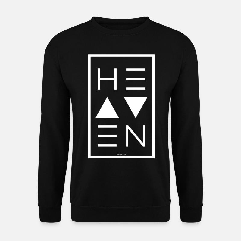 Ciel BLANC - Sweat-shirt Unisexe - noir