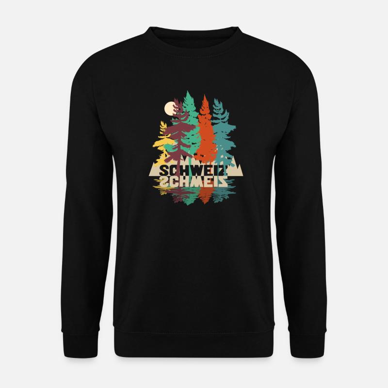 schweiz - Unisex Pullover - Schwarz