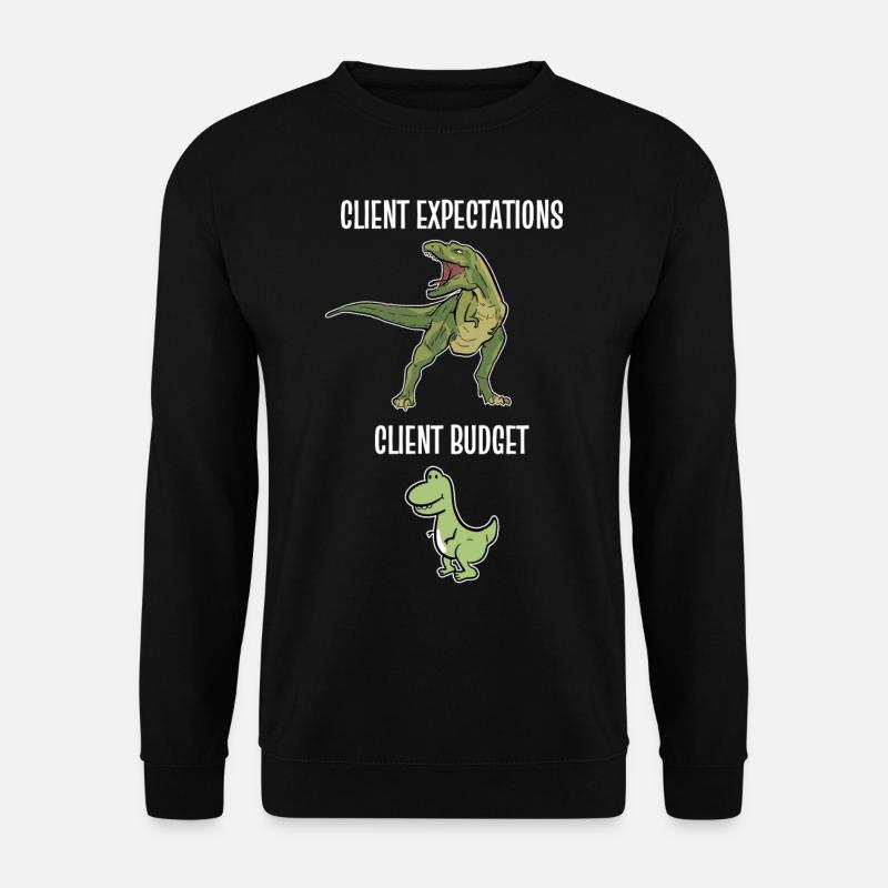 Graphiste designer graphique designer artiste - Sweat-shirt Unisexe - noir